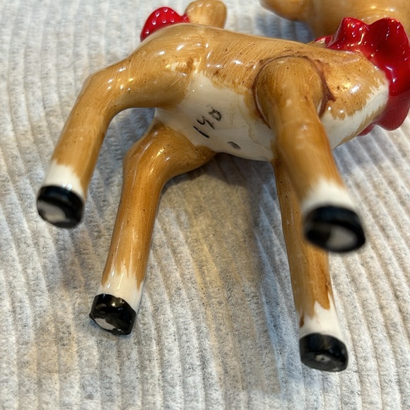 Vintage LEFTON Christmas reindeers set - Picture 10 of 13